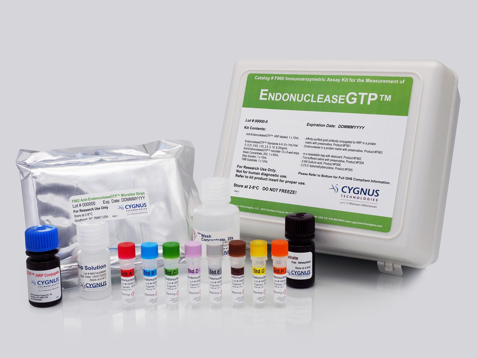 Cygnus生物制品殘留檢測又一利器 -EndonucleaseGTP核酸內(nèi)切酶殘留檢測試劑盒 Cygnus生物制品殘留檢測又一利器 -EndonucleaseGTP核酸內(nèi)切酶殘留檢測試劑盒